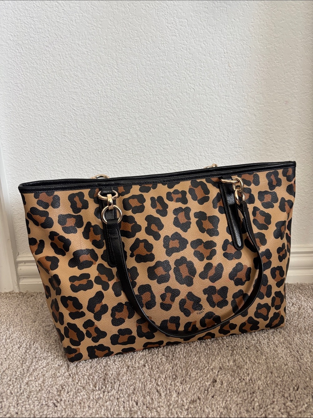 🔥 *Spotlight Stealer* Coach Gallery Bag
~ Leopard Print Posh Perfection! - Picture 4 of 16